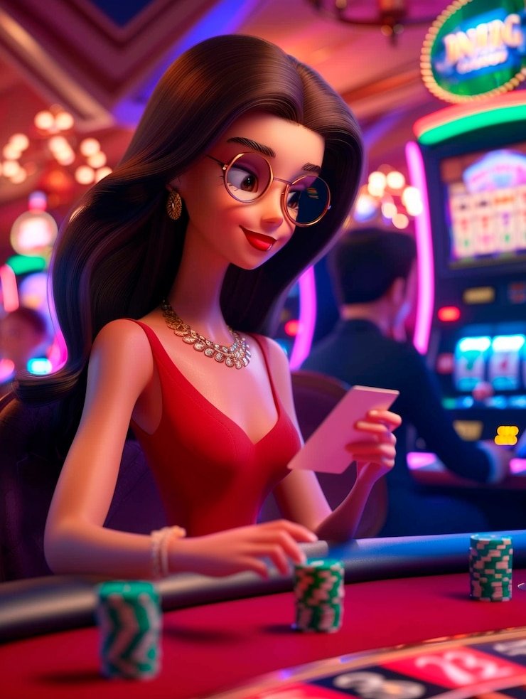 SA Gaming blackjack table with dealer and betting layout